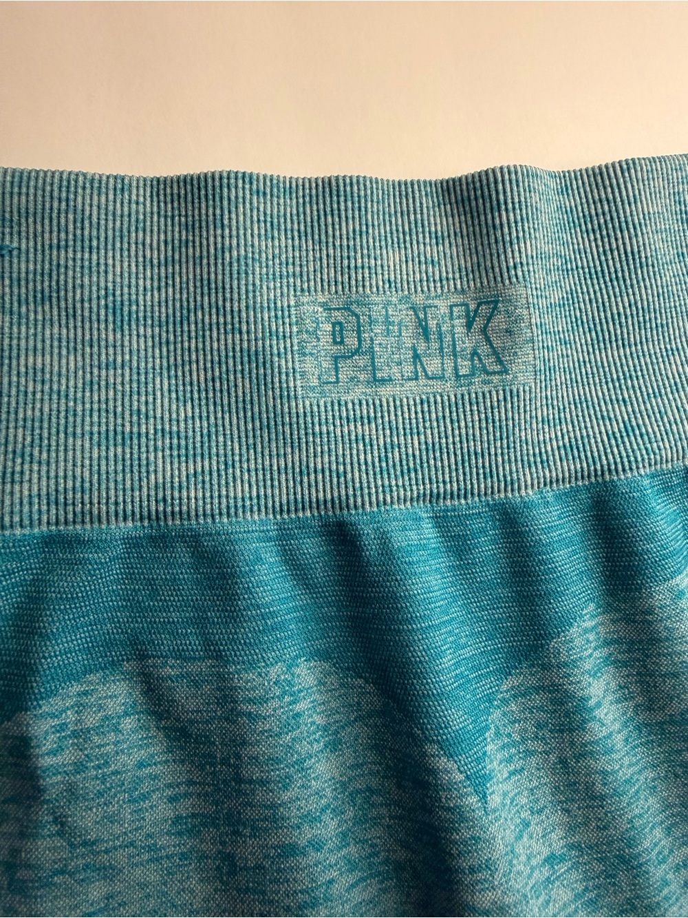 PINK Victoria's Secret Teal Seamless Leggings